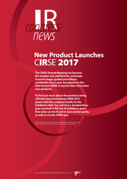 CIRSE 2017 - Product Launches