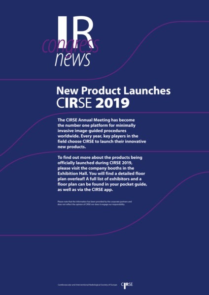 CIRSE 2019 - Product Launches